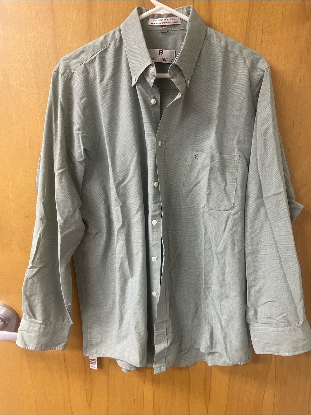 Etienne Aigner Men’s Button Down Dress Shirt Size 16 34/35